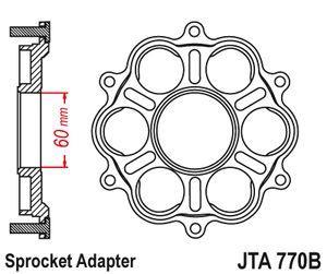Sprockets Spares - Adaptor (770b) - JT - JTA770B