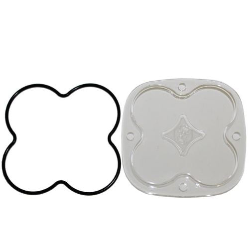 Squadron Light Pod Replacement Lens Kit Universal - Spot - Clear - Baja Designs - 668401