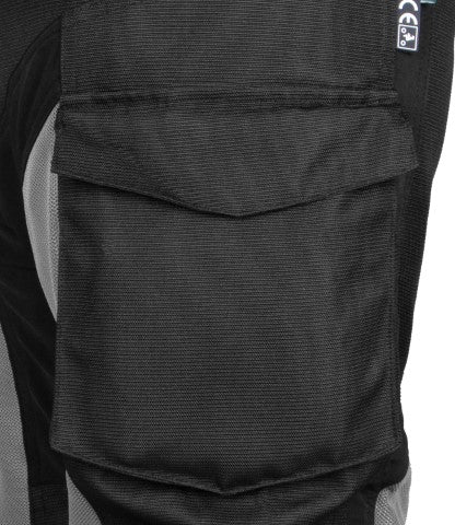 Rynox Stealth Air Pro Pants - Black Grey - Riders Junction