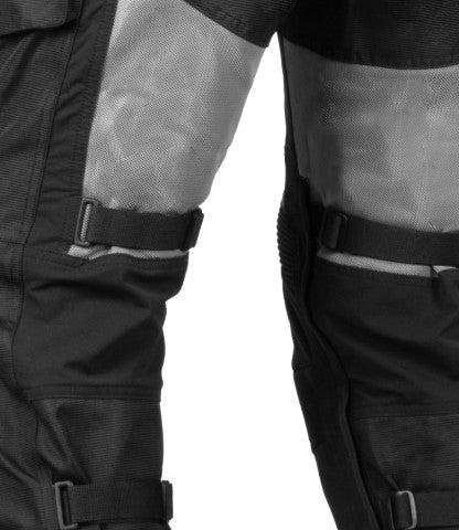 Rynox Stealth Air Pro Pants - Black Grey - Riders Junction