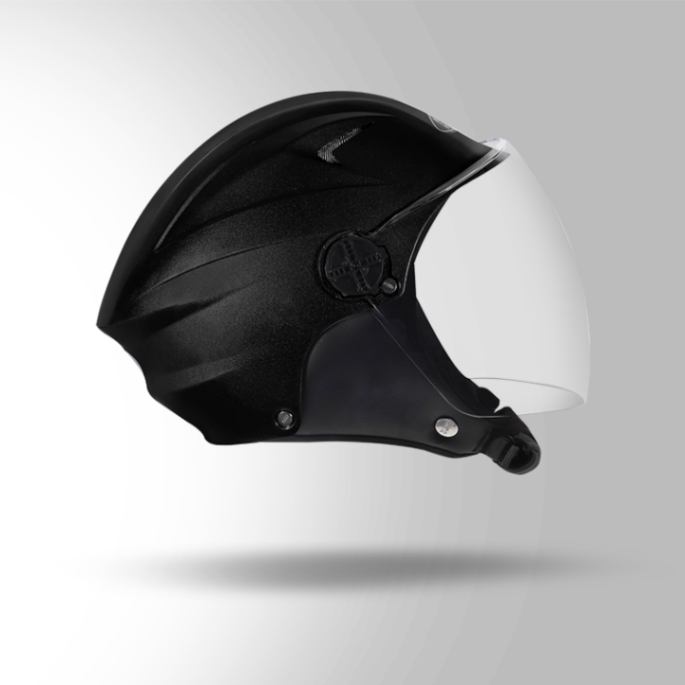 Studds Dame Bicycle Helmet - Open Face Helmets - Black
