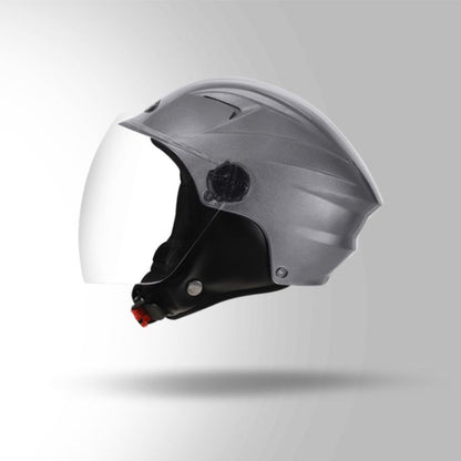 Studds Dame Bicycle Helmet - Open Face Helmets - Silver Grey