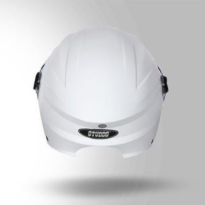 Studds Dame Bicycle Helmet - Open Face Helmets - White