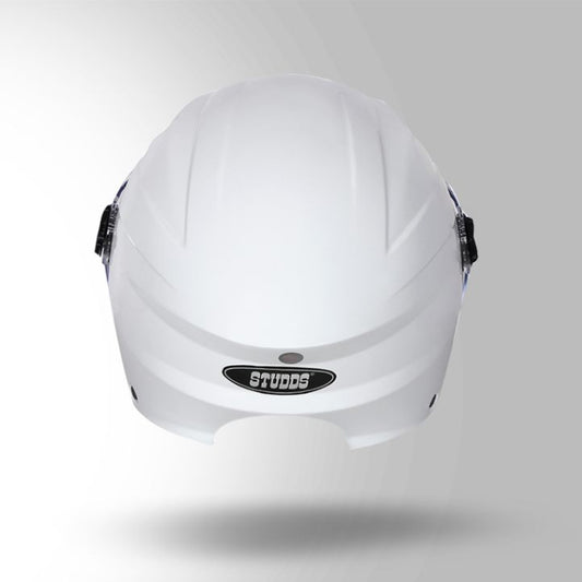 Studds Dame Bicycle Helmet - Open Face Helmets - White