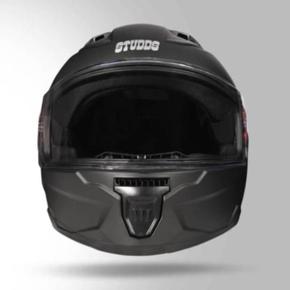 Studds Full Face Helmets - RRaider Super Matt Black