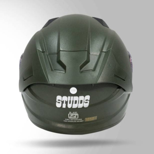 Studds Full Face Helmets Raider - Military Green