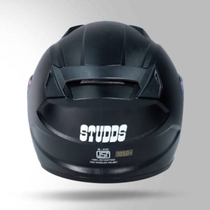 Studds Full Face Helmets - Raider Street Black