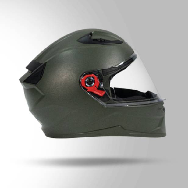 Studds Full Face Helmets - Raider Street Military Green