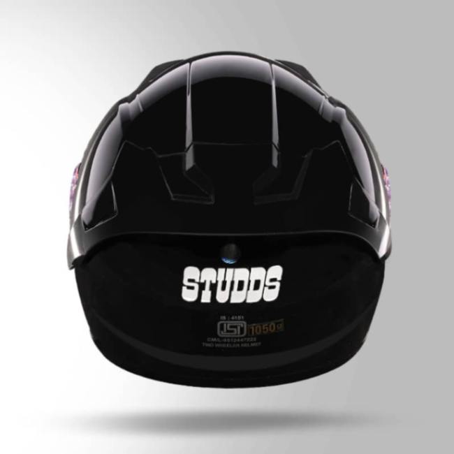 Studds Full Face Helmets - Raider Super Black
