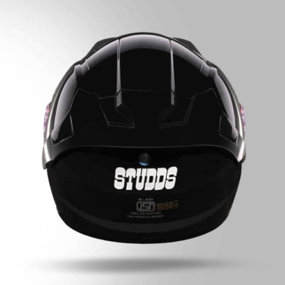 Studds Full Face Helmets - Raider Super Black