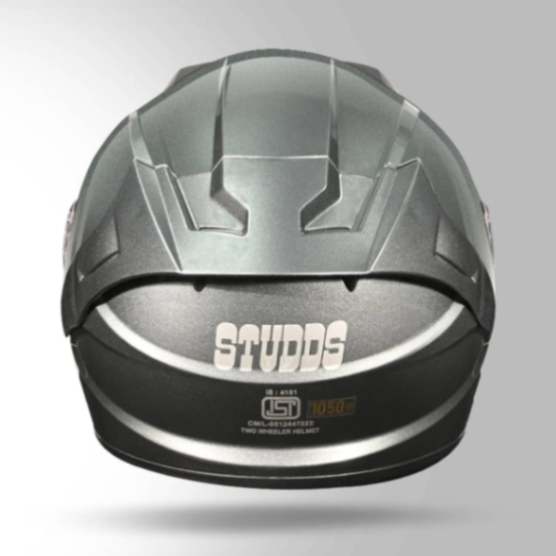Studds Full Face Helmets - Raider Super Gun Grey