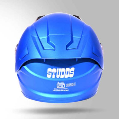 Studds Full Face Helmets - Raider Super Matt Blue