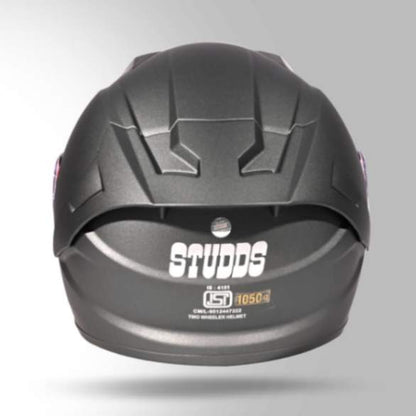 Studds Full Face Helmets - Raider Super Matt Gun Grey