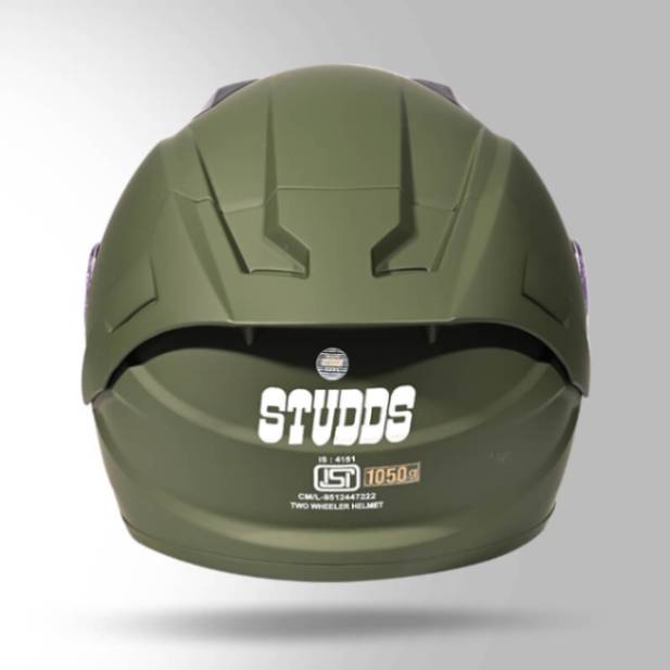 Studds Full Face Helmets - Raider Super Military Green