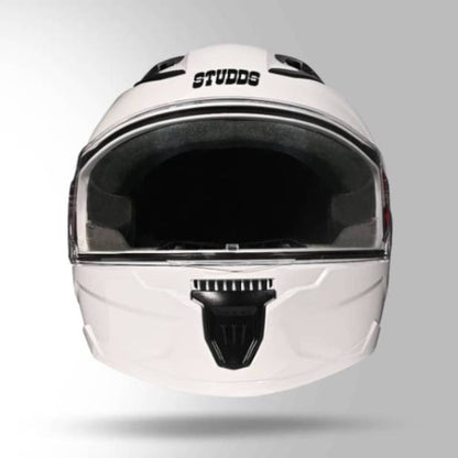 Studds Full Face Helmets - Raider Super White