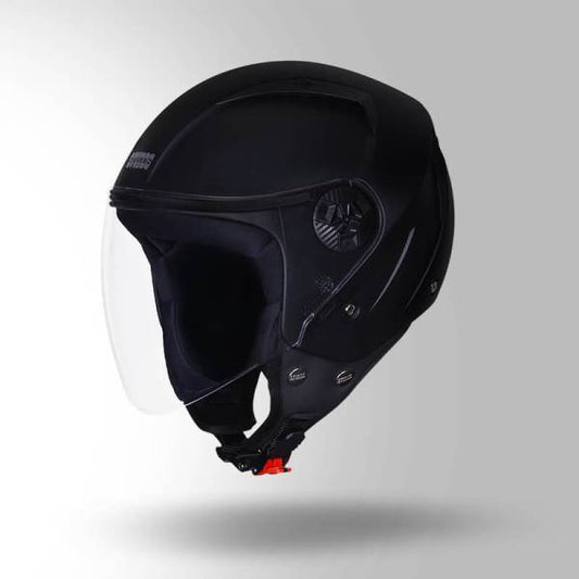 Studds HF Vogue Eco Black-Helmet