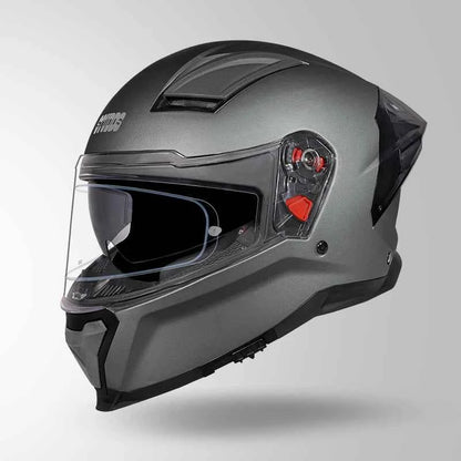 Studds-Helios Unicolor Helmet (Matt Gun Grey)