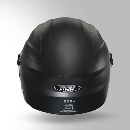 Studds Ray Black Helmet
