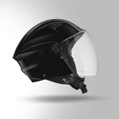 Studds Ray Super Black-Helmet