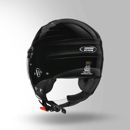 Studds Ray Super Black-Helmet
