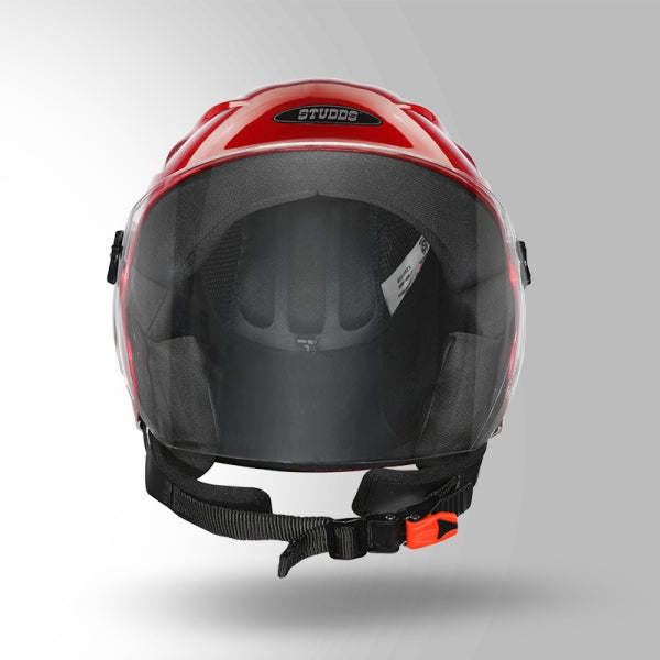Studds Ray Super Cherry Red-Helmet