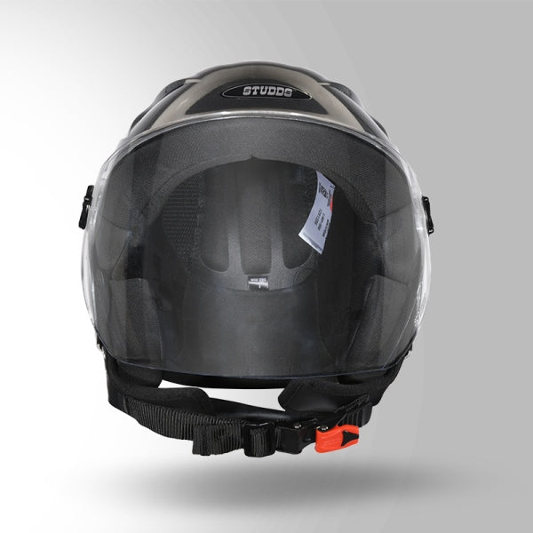 Studds Ray Super Black-Helmet