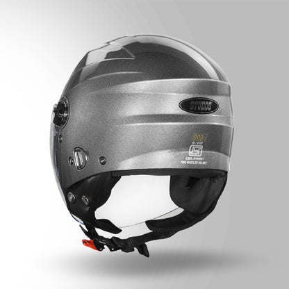 Studds Ray Super Gun Grey-Helmet