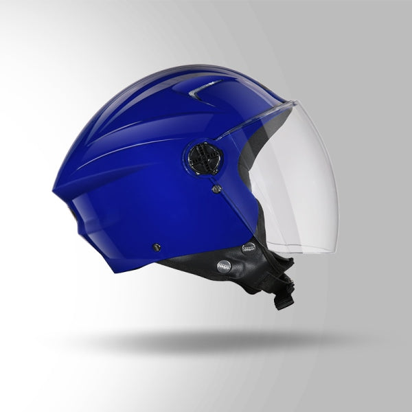 Studds Ray Super Indigo Blue-Helmet