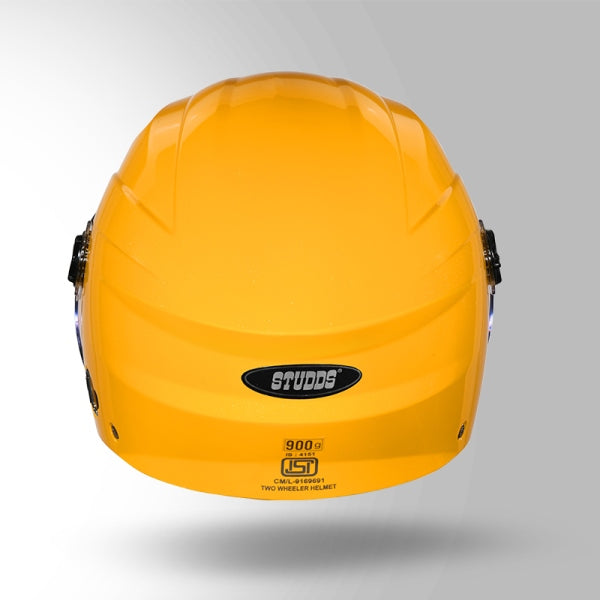 Studds Ray Super Mustard-Helmet