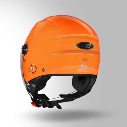 Studds Ray Super Vibrant Orange-Helmet