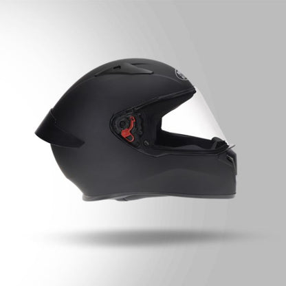 Studds Thunder Matt Black With Spoiler - Full Face Helmets