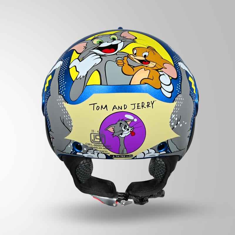 Studds Marshall Kids Tom & Jerry Edition - Blue & Grey Yellow