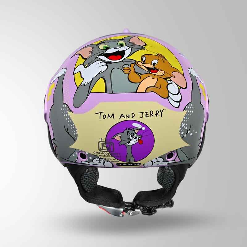 Studds Marshall Kids Tom & Jerry Edition - Lavender Pink & Grey / Yellow
