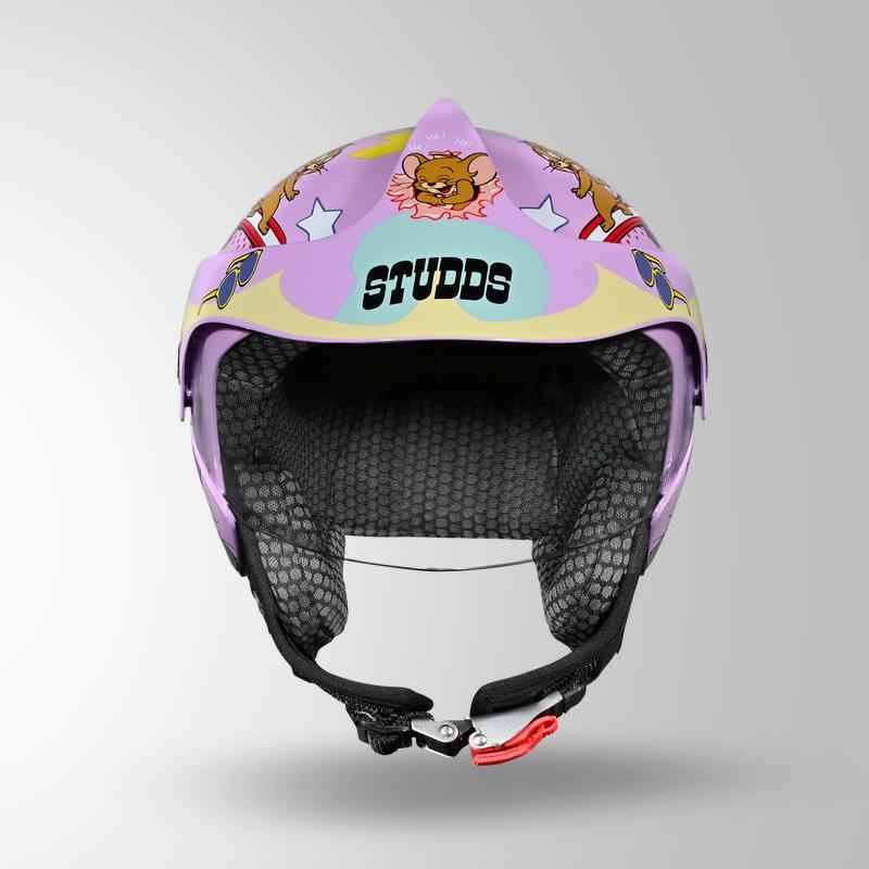Studds Marshall Kids Tom & Jerry Edition - Lavender Pink & Grey / Yellow