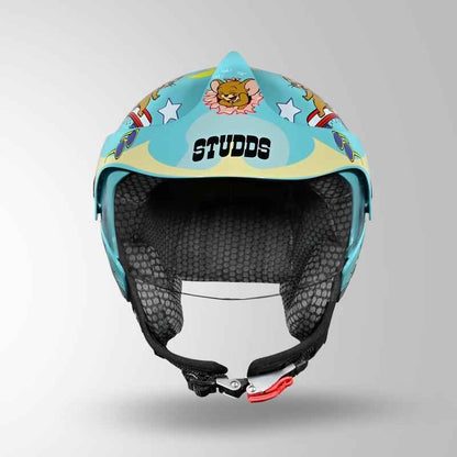 Studds Marshall Kids Tom & Jerry Edition - Pastel Green & Grey / Yellow