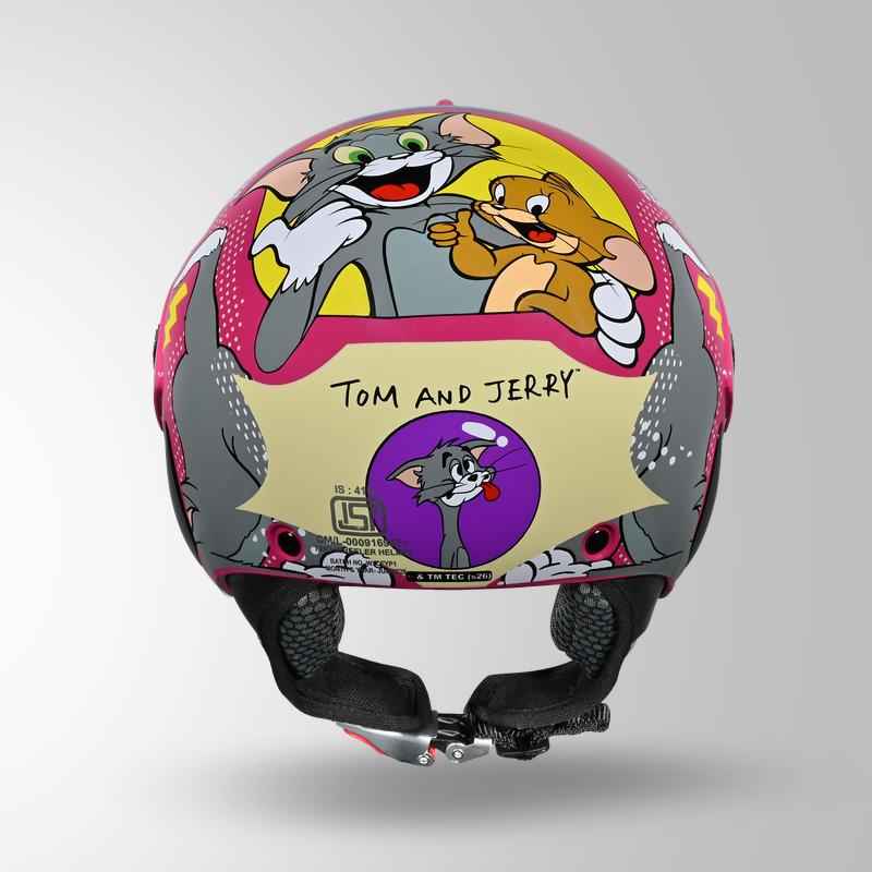 Studds Marshall Kids Tom & Jerry Edition - Pink & Grey Yellow