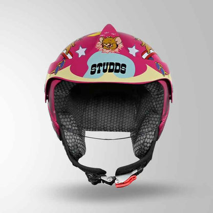Studds Marshall Kids Tom & Jerry Edition - Pink & Grey Yellow