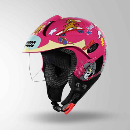 Studds Marshall Kids Tom & Jerry Edition - Pink & Grey Yellow