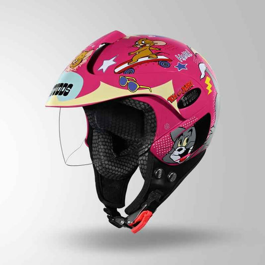 Studds Marshall Kids Tom & Jerry Edition - Pink & Grey Yellow