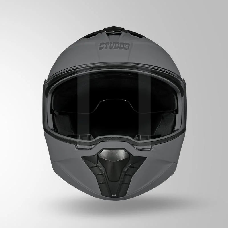 Studds N1 Flip Up Helmet Trooper Matt Nardo Grey