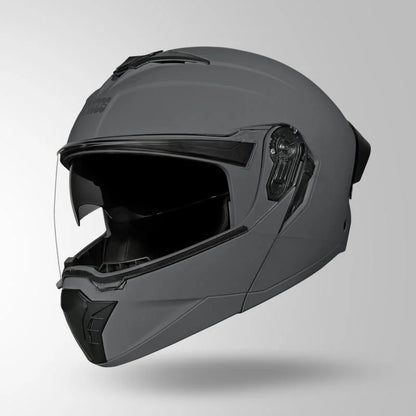 Studds N1 Flip Up Helmet Trooper Matt Nardo Grey