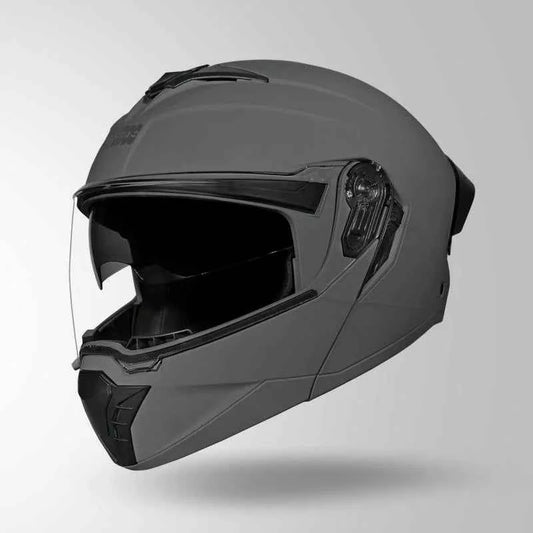 Studds N1 Flip Up Helmet Trooper Matt Nardo Grey