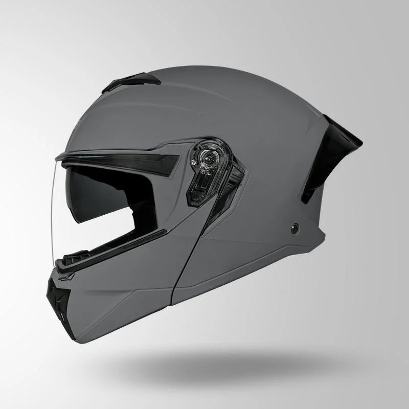 Studds N1 Flip Up Helmet Trooper Matt Nardo Grey
