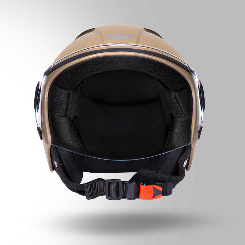 Studds Open Face Helmet - Vogue Desert Storm