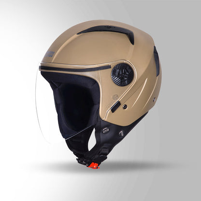 Studds Open Face Helmet - Vogue Desert Storm