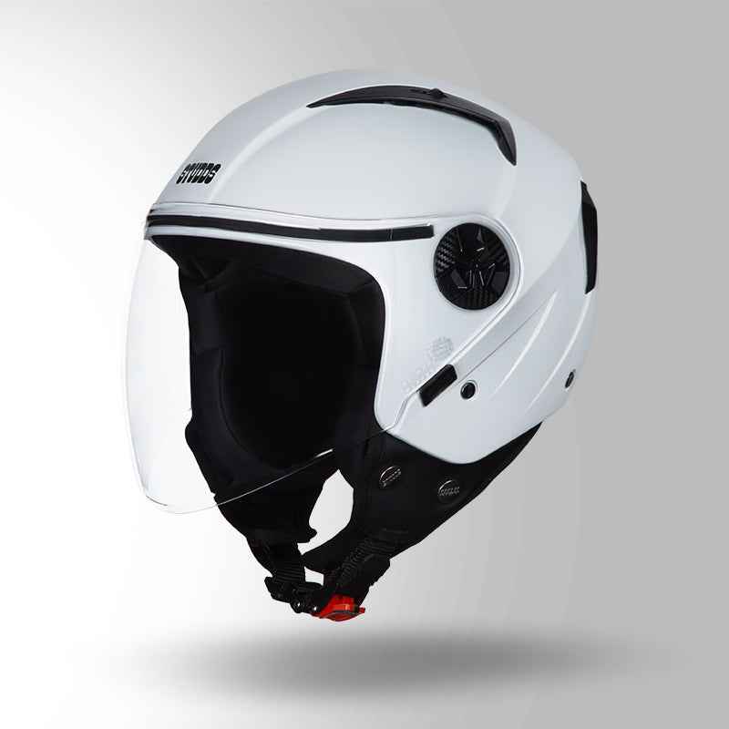 Studds Open Face Helmet - Vogue White