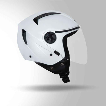 Studds Open Face Helmet - Vogue White