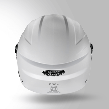 Studds Ray Helmet - White
