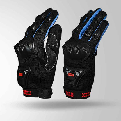 Studds SMG 6 Riding Gloves Blue