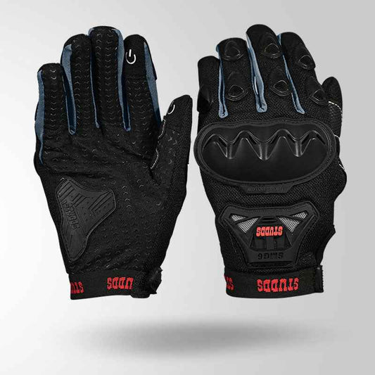 Studds SMG 6 Riding Gloves Grey